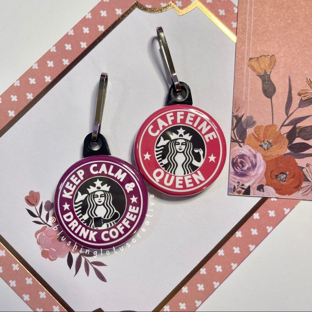 Starbucks Lanyard Zipper Pull, Bag tag